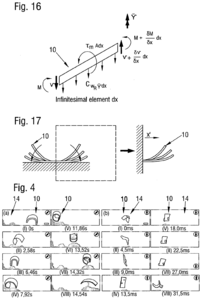 Method of actuating a shape changeable member, shape changeable member and actuating system